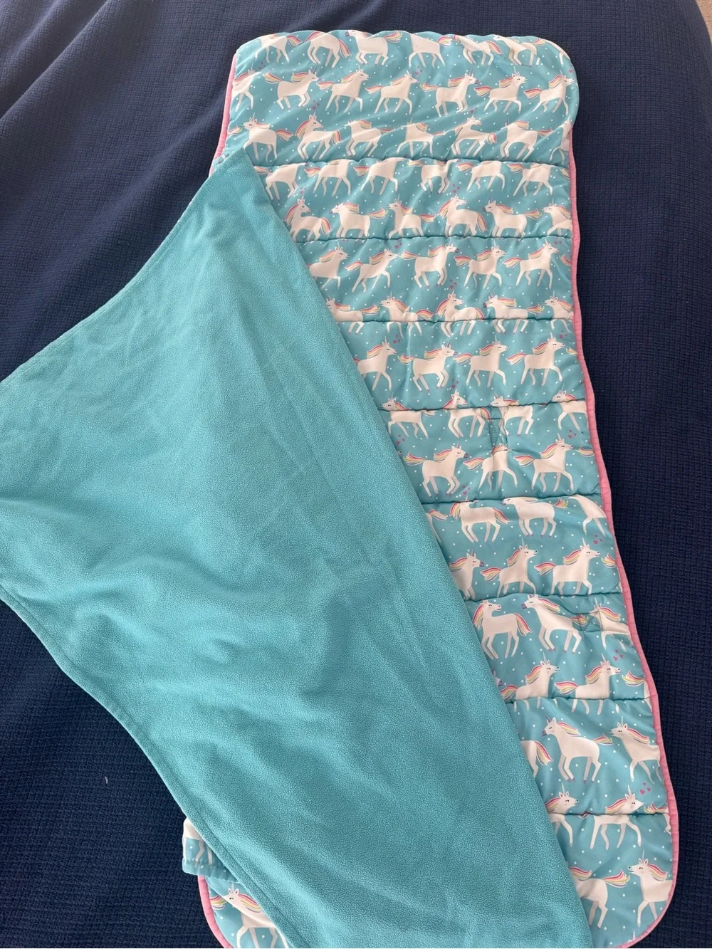 Pottery Barn Unicorn Kids Nap Mat + Matching Backpack